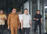 Anwar Hafid dan Forkopimda Sambut Kapolda Baru Sulteng