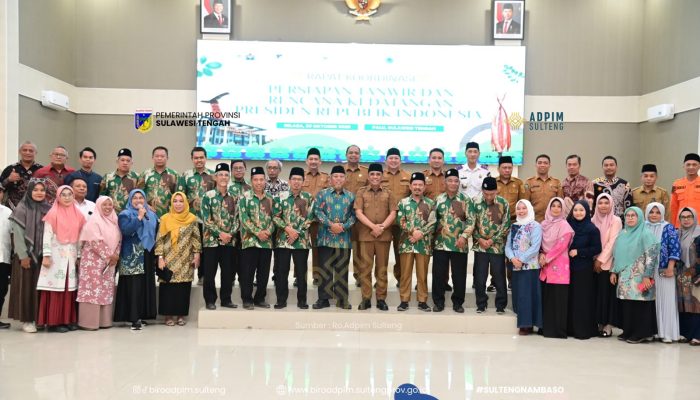 Gubernur Anwar Hafid Pastikan Dukungan untuk Tanwir Muhammadiyah di Sulteng
